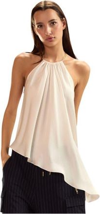 Cynthia Rowley Talita Silk Blouse in White at Nordstrom, Size Medium
