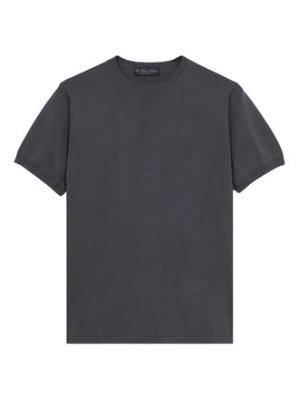 Brooks Brothers T-shirt met ronde hals - Grijs