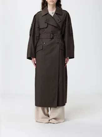 Max Mara Trench a doppiopetto in misto cotone