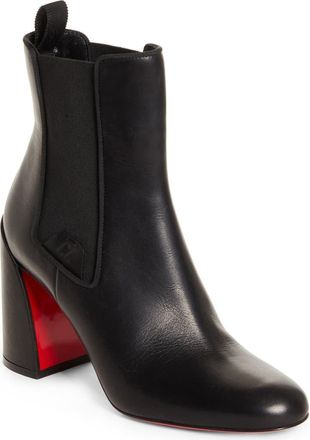 Christian Louboutin Turelastic Chelsea Boot in Black at Nordstrom, Size 10.5Us