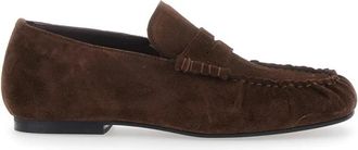 Alohas Aven Loafers - Dames - Loafers - Bruin - 38 EU - Leer - Schoenen