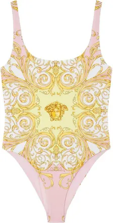 Versace lentebadpak met barokke print