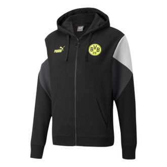 Puma BVB Ftbl Culture FZ Jacket Black 764318-05