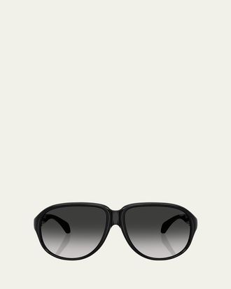 Moncler Mens ME8001 Aviator Sunglasses