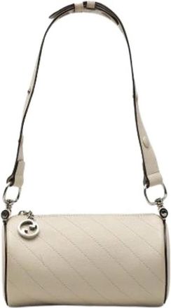 Gucci Pre-owned Blondie Schoudertas - Dames - Vintage Schoudertas - Wit - ONE Size - Leer - Vintage