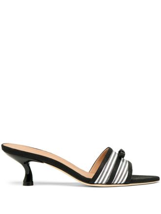 Malone Souliers 45 mm Eloise sandalen - Zwart