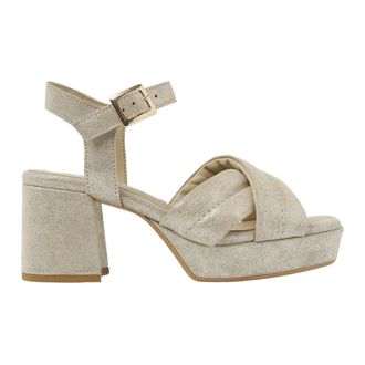 VIA VAI Schoenen, Dames, Geel, 40 EU, Leer, Cassia Gabriell Sandal