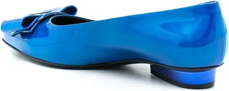 Ferragamo Viva Ballet Flat - Blue