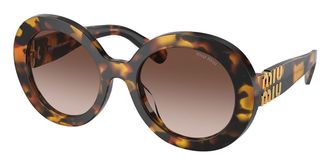 Miu Miu MU11YS VAU6S1 Womens Sunglasses Tortoiseshell Size 55