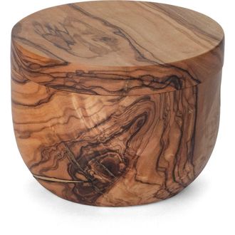 B&eacute;rard France Olive Wood Salt Keeper in Brown at Nordstrom