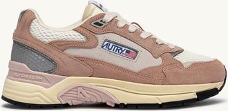 Autry SNEAKERS HYPERWAY IN SUEDE E MESH SILK E BIANCO