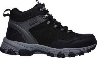 Skechers Casual Sneakers - Heren - Sneakers - Zwart - 47 1/2 EU - Leer - Schoenen