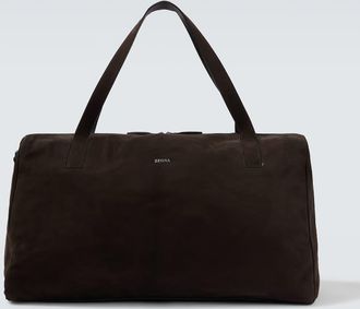Ermenegildo Zegna Leather duffel bag