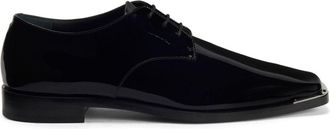 Giuseppe Zanotti Westport patent-leather lace-up shoes - men - Leather/Leather/Calf Leather - 43.5 - Black