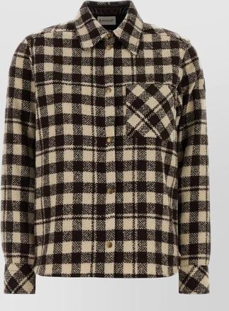 Moncler checked shirt jacket
