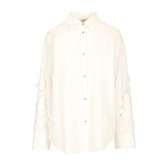 Forte_Forte Dames, Blouses & Shirts, Wit, Maat: M