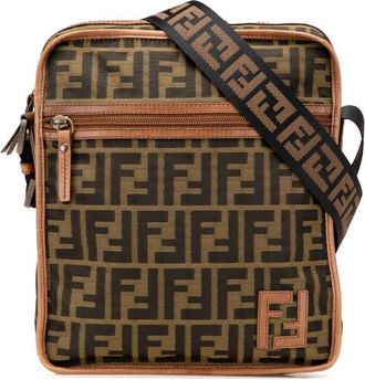 Fendi Pre-owned Fendi Zucca Canvas Crossbody Ladies IJZT1KS50MWUN73P