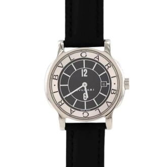 Bulgari Pre-owned Vintage Polshorloge - Dames - Vintage Horloges - Zwart - ONE Size - Vintage