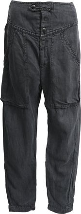 Isabel Marant &Eacute;toile Tapered Leg Pants in Black Lyocell