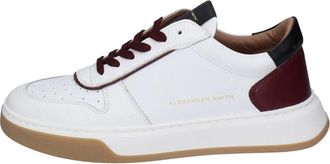 Alexander Smith Leren Heren Sneakers - Heren - Sneakers - Wit - 42 EU - Schoenen