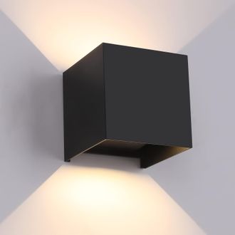 OEM Aplique De Pared Exterior, 20w, Iluminaci&oacute;n Hacia Arriba Y Hacia Abajo, Aplique De Pared Exterior Moderno