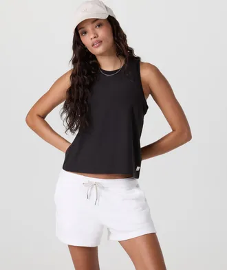 Vuori Clothing Energy Top | Black | XS, Size Extra Small