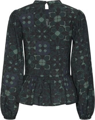 Ichi Ichi, Overhemden, Dames, Groen, XL, Ihgilea LS Bluser