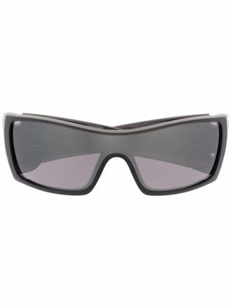 Oakley mask-frame sunglasses - men - Acetate - 27 - Black