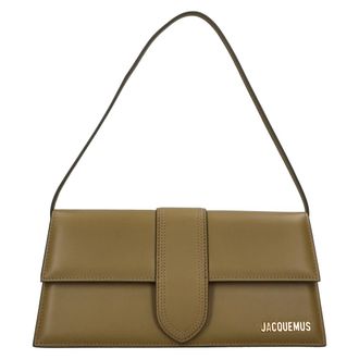Jacquemus Leren tas - Dames - Tassen - Groen - Maat: ONE Size Katoen