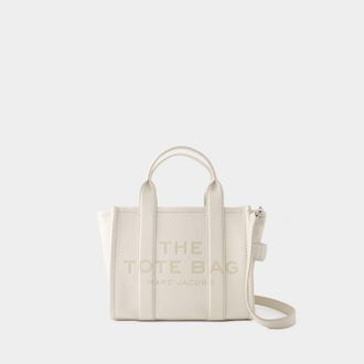 Marc Jacobs De Mini Tote - Marc Jacobs - Leer - Zilver