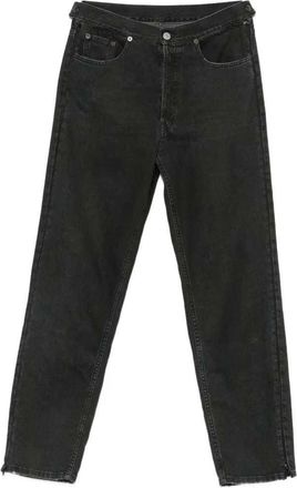 Maison Margiela jeans met rechte pijpen en ritssluiting