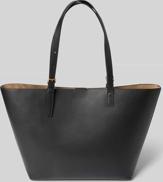 Marc O'Polo Shopper aus echtem Rindsleder in Black, Größe 1