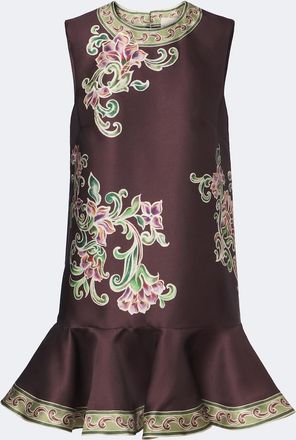 Alemais Al&eacute;mais Josie floral ruffled minidress