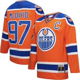 Mitchell & Ness Mens Mitchell & Ness Connor McDavid Orange Edmonton Oilers Power Play Jersey at Nordstrom, Size 4X-Large