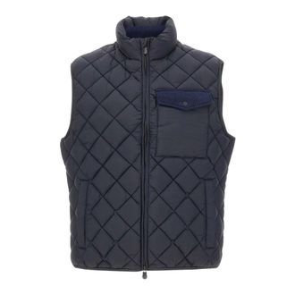 Save The Duck Jassen, Heren, Blauw, M, Leer, Fabrice Gilet