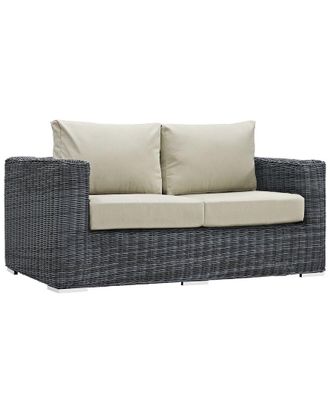 ModWay Summon Outdoor Patio Sunbrella Loveseat