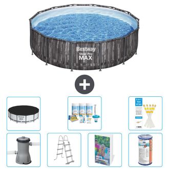 Bestway Piscina Bestway Steel Pro Max Redonda - 427x107 Cm - 8-piezas S556