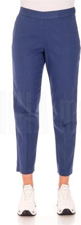 Aspesi Dames Lange Broek - Dames - Vrijetijds broeken - Blauw - S - Broeken