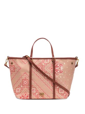 Pinko paisley-print tote bag - Neutrals