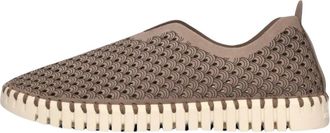 Ilse Jacobsen Taupe Instapper Tulip 3275 - Dames - Sneakers - Beige - 39 EU - Schoenen