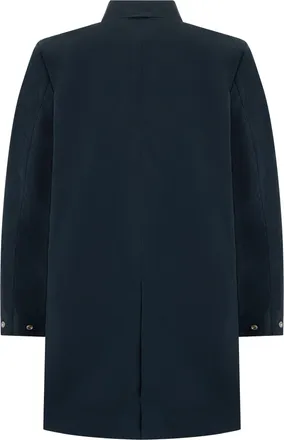 K-Way Mens Coat Poirol Cotton-Blend Blue Depth