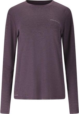 ENDURANCE Alvaly Melange L/S Tee Funktionsshirt f&uuml;r Damen | lila
