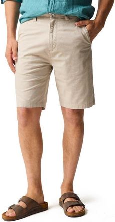 Rodd & Gunn Millwater Stretch Twill Shorts in Sepia at Nordstrom, Size 35