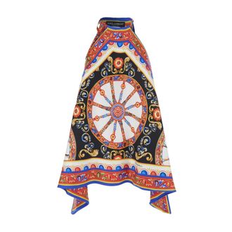Dolce & Gabbana Dames, Tops, Veelkleurig, Maat: S Zijde