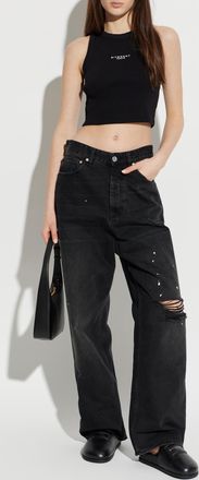 Givenchy Top With Z Logo, Womens, Black