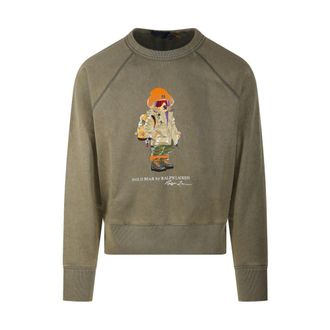 Ralph Lauren Sudadera Cuello Redondo - Sweatshirts & Hoodies - Hombre - Verde - S