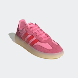 adidas Sneaker ADIDAS SPORTSWEAR BARREDA DECODE, Damen, Gr. 40, bliss pink, pure ruby, pink fusion, Leder, Textil, Schuhe Sneaker, inspiriert vom Design des 