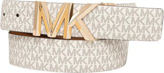 Michael Kors Omkeerbare leren riem - Dames - Riemen - Beige - XS - Leer - Accessoires