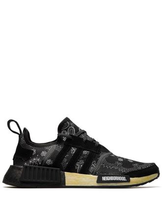 adidas x Neighborhood NMD R1 Paisley sneakers - unisex - Rubber/Fabric/Mesh - 5 - Black