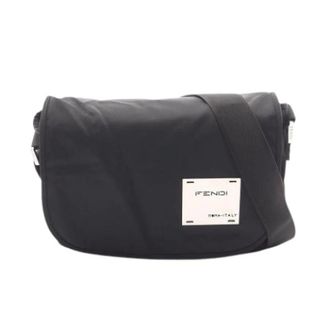 Fendi Pre-owned Vintage Nylon Shoulder Bag - unisex - Fendi Vintage - Vintage Cross Body Bags - Black - ONE SIZE - Pre-owned